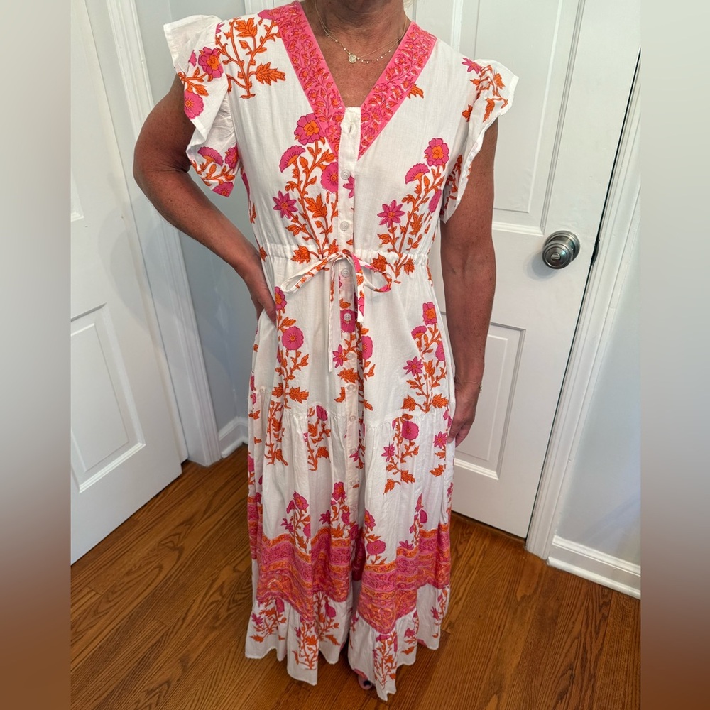 Victoria Dunn Floral Maxi Dress